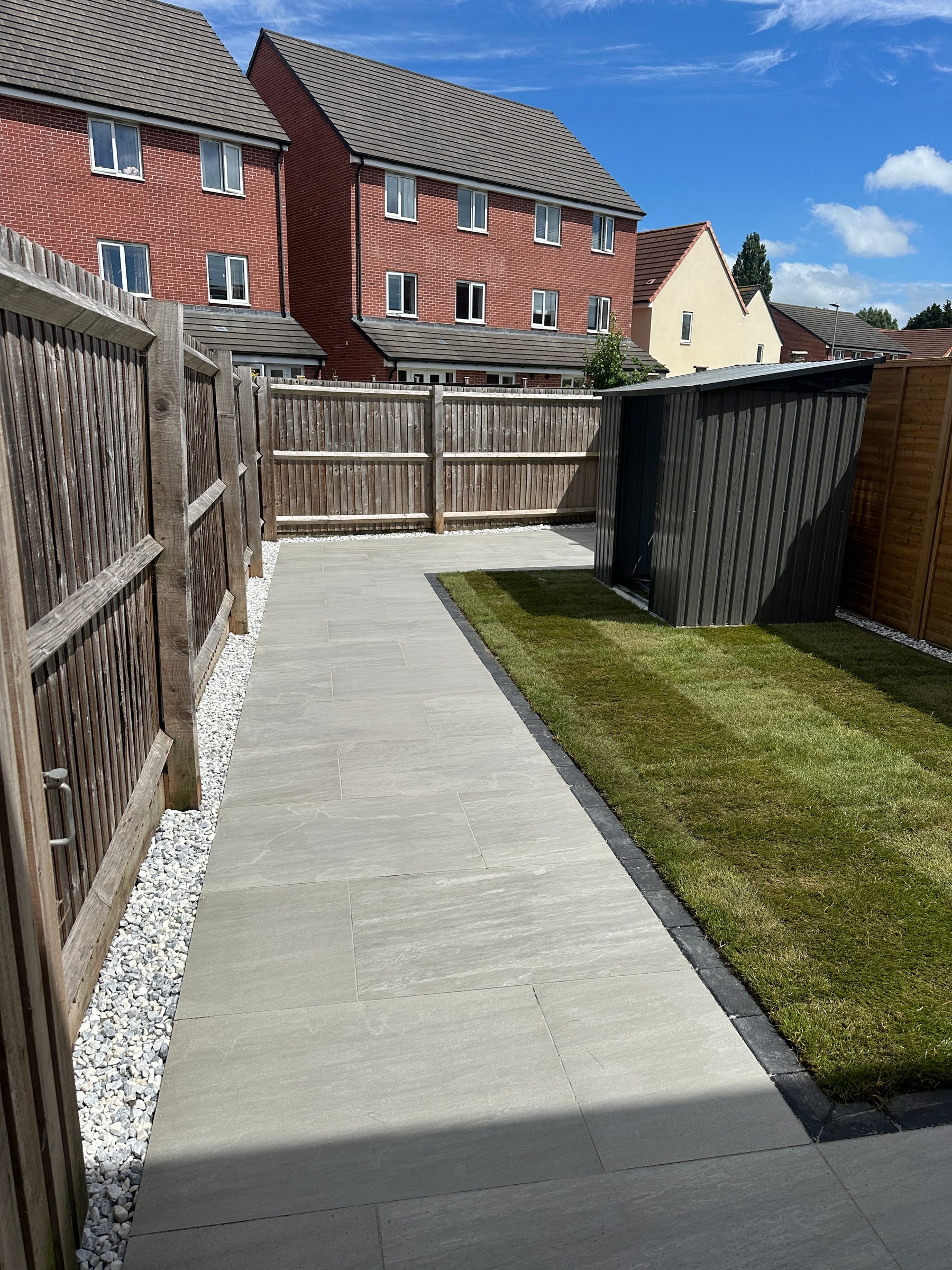 Bespoke gate and fence installation by JJN Construction in Somerset