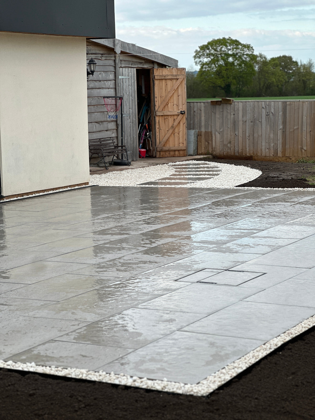 Full garden transformation by JJN Construction in Somerset