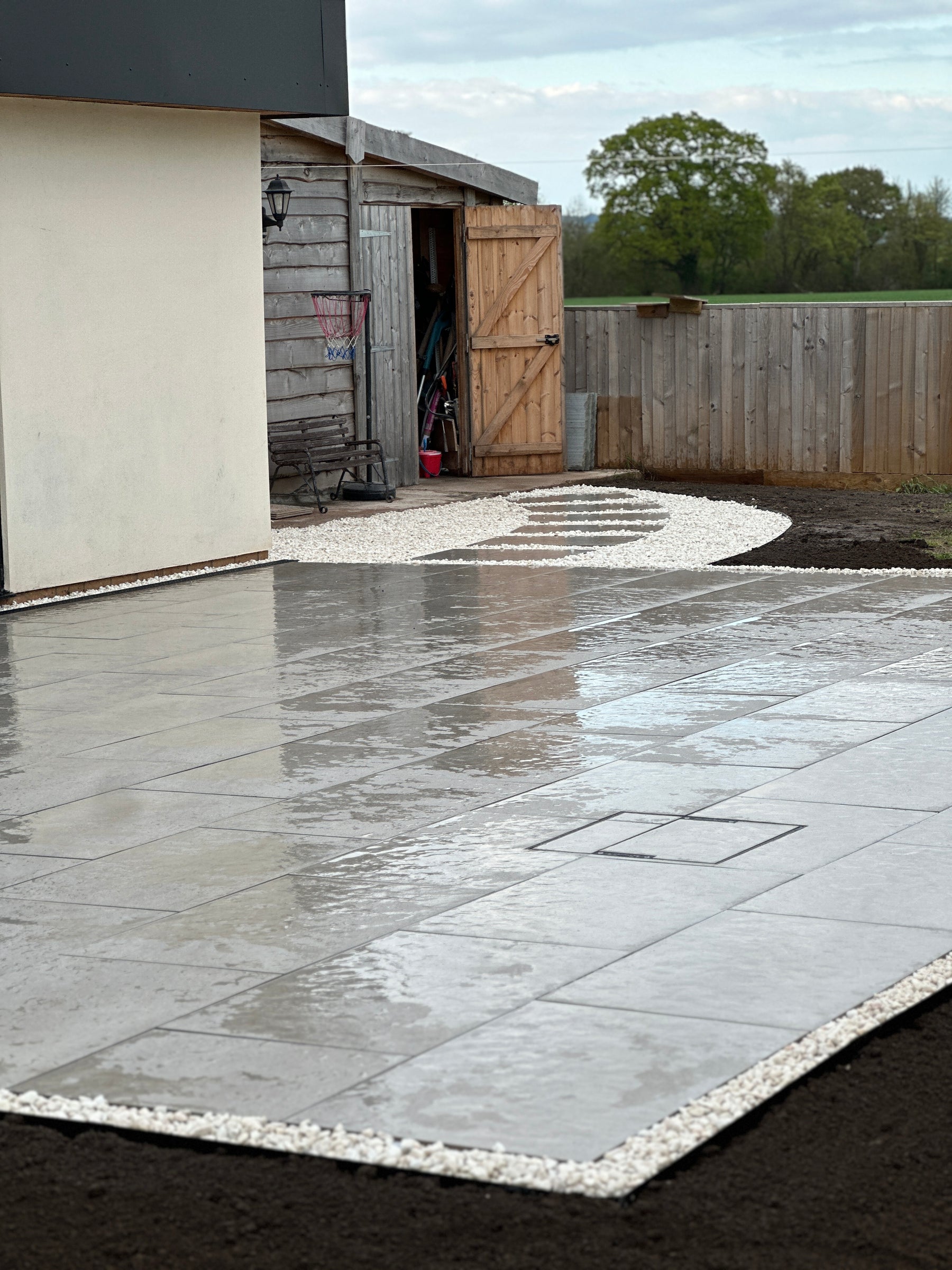 Complete outdoor space improvement by JJN Construction in Somerset