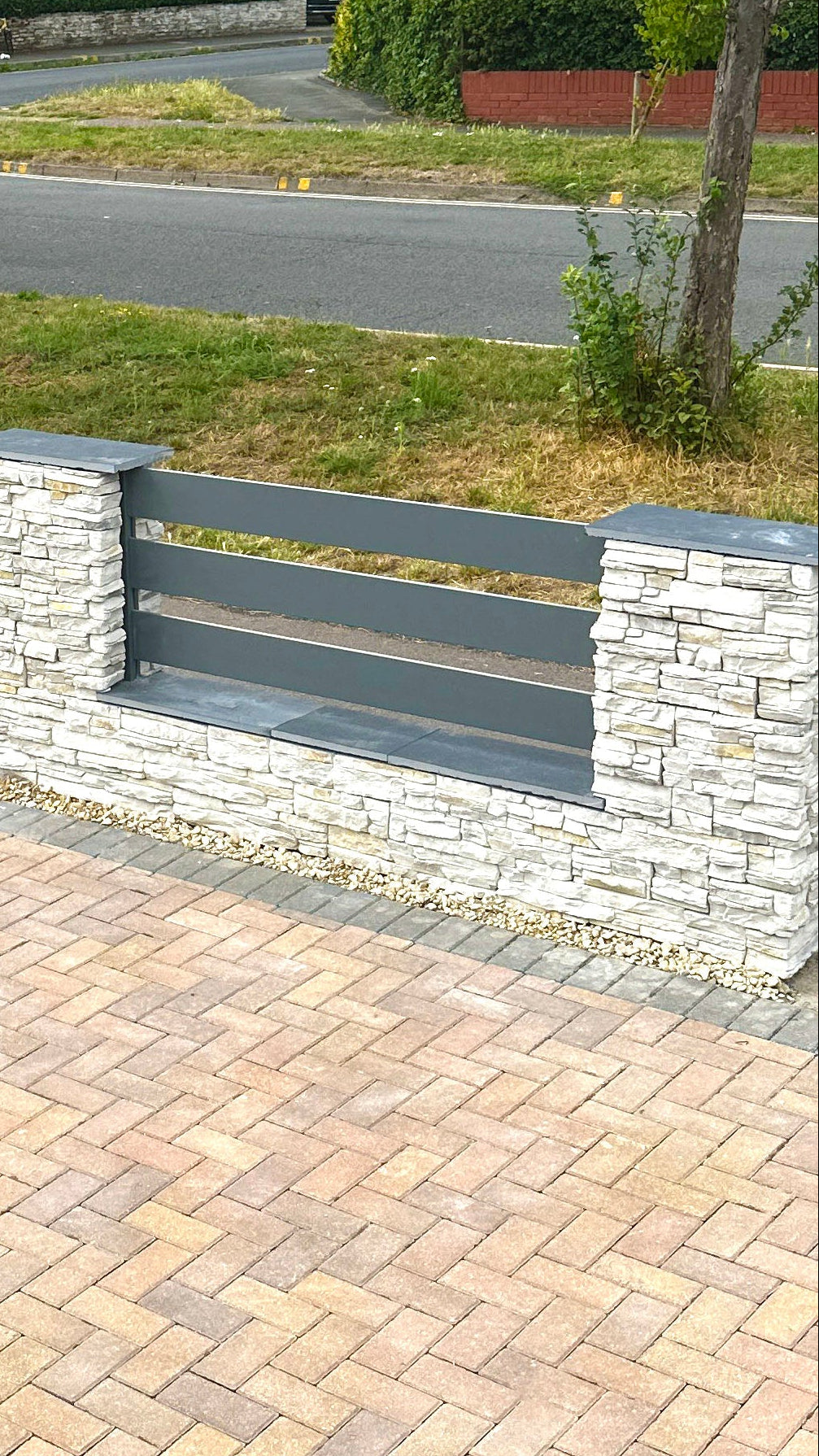 Bespoke gate and fence installation by JJN Construction in Somerset