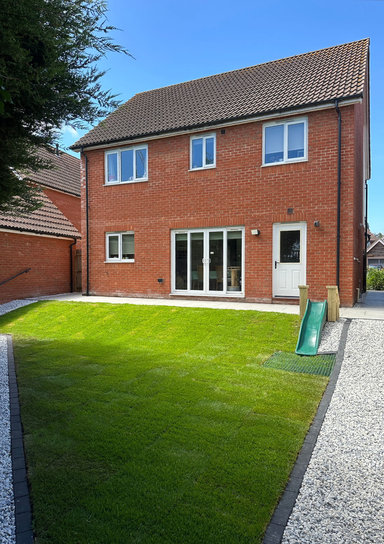 grass installation by JJN Construction in Somerset